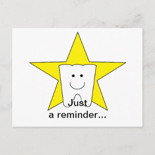 Carte postale Rendez-vous "dent"