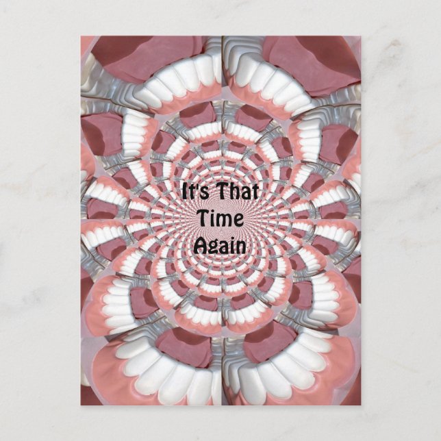 Carte postale Rendez-vous dentaire (Devant)