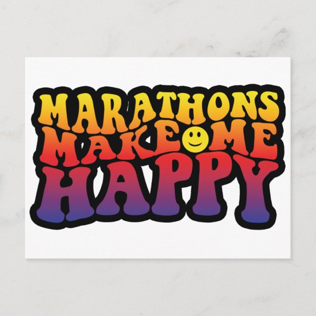 Carte Postale Rends-Moi Heureux ! (Devant)