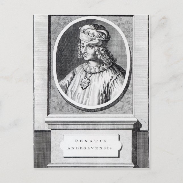 Carte Postale René d'Anjou, roi de Naples (Devant)