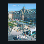 Carte Postale Rennes Photo Vintage<br><div class="desc">Rennes est une commune du nord-ouest de la France,  chef-lieu du département d’Ille-et-Vilaine et de la région Bretagne. La ville se situe en Haute-Bretagne — partie orientale de la Bretagne — à la confluence de l’Ille et de la Vilaine. Ses habitants sont appelés les Rennais et les Rennaises.</div>