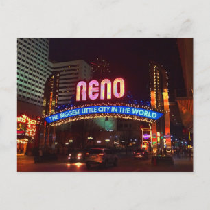 Carte postale Reno Arch Sign #1