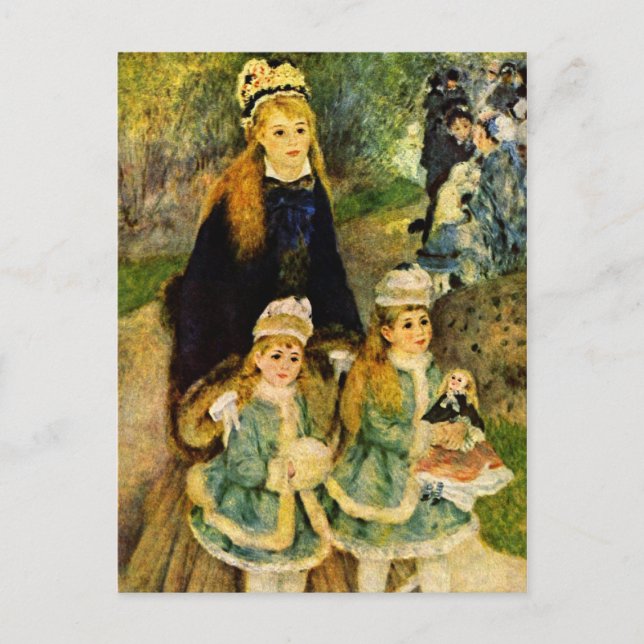 Carte Postale Renoir Art (Devant)