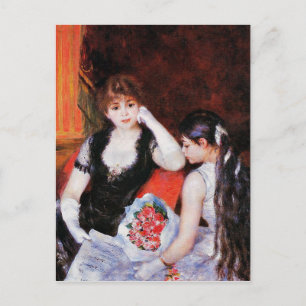 Carte Postale Renoir - Au Concert, Boîte à l'Opéra