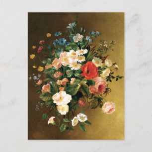 Carte Postale Renoir - Bouquet de fleurs, 1858