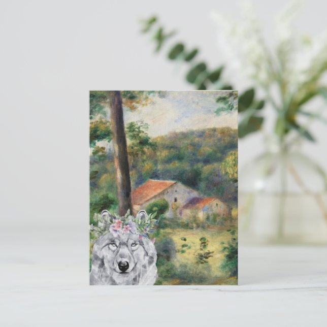 Carte Postale Renoir Environs of Briey et Fancy Wolf (Debout devant)