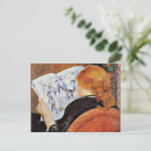 Carte Postale Renoir - Jeune Lecture...