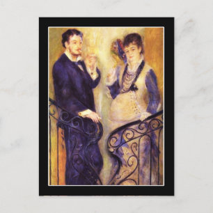 Carte Postale Renoir Le Couple Attendant