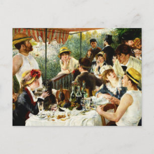 Carte Postale Renoir Luncheon of the Boating Party Postcard