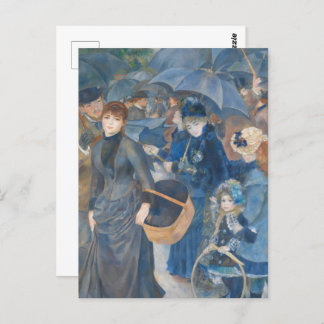 Carte Postale Renoir - Parasols Fin Art