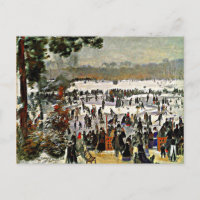 Renoir - Skaters dans le Bois de Boulogne-1868