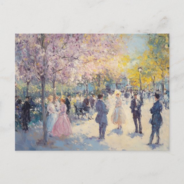 Carte postale Renoir Vintage (Devant)