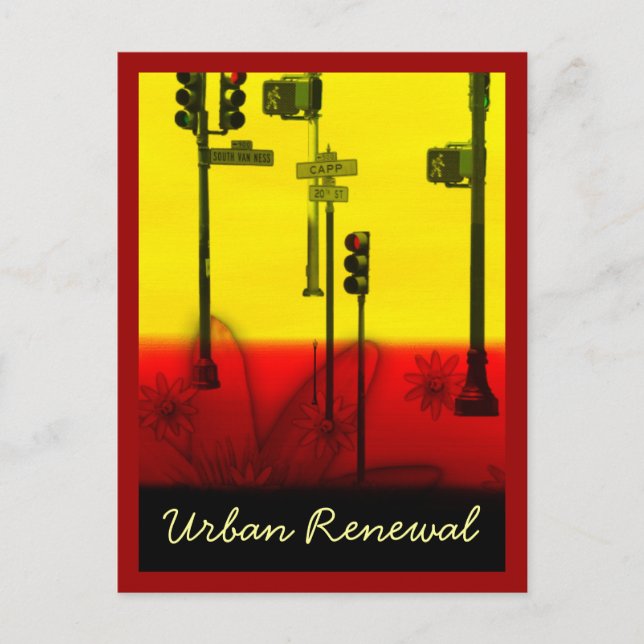 CARTE POSTALE RENOUVELLEMENT URBAIN (Devant)