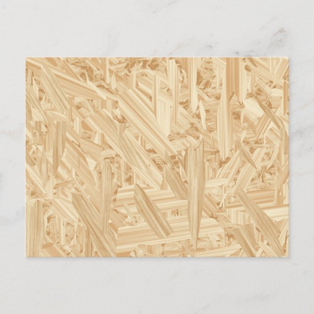Carte Postale Rénovation de panneau de particules à motif OSB (Devant)