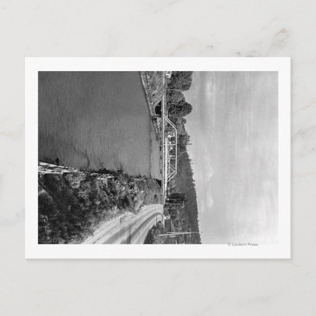 Carte Postale Renton, WA Vue du Cèdre Photo (Devant)