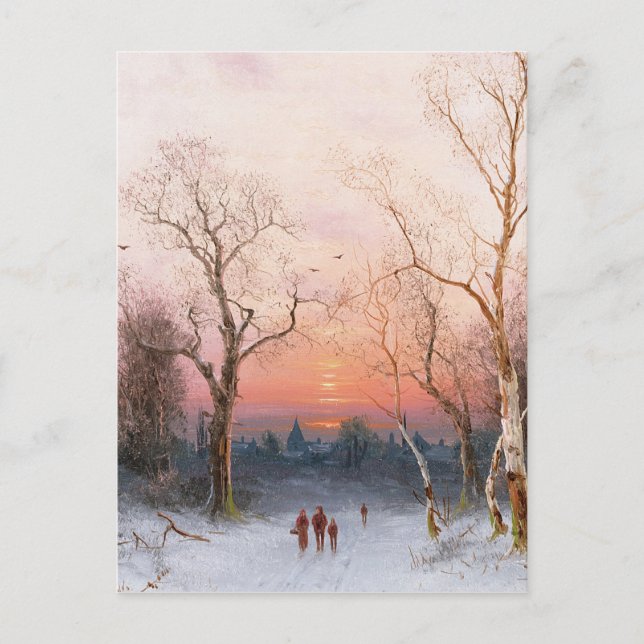 Carte Postale Rentrer à la maison (Devant)