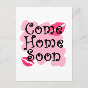 Carte Postale rentrer bientôt