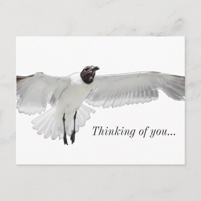 Carte Postale Répandre Ces Ailes PNG Penser À Vous (Devant)