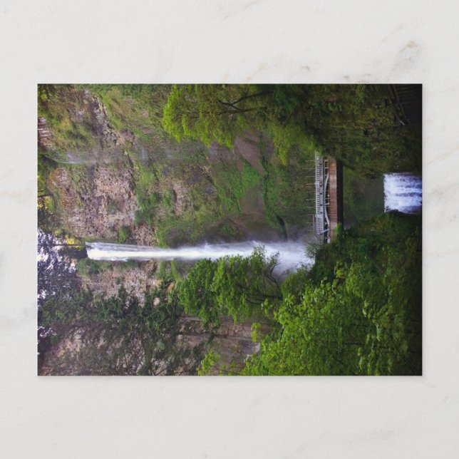 Carte Postale Réparation du pont de Multnomah Falls, Oregon (Devant)