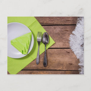 Carte Postale repas de Noël