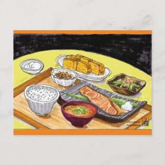 Carte Postale Repas japonais