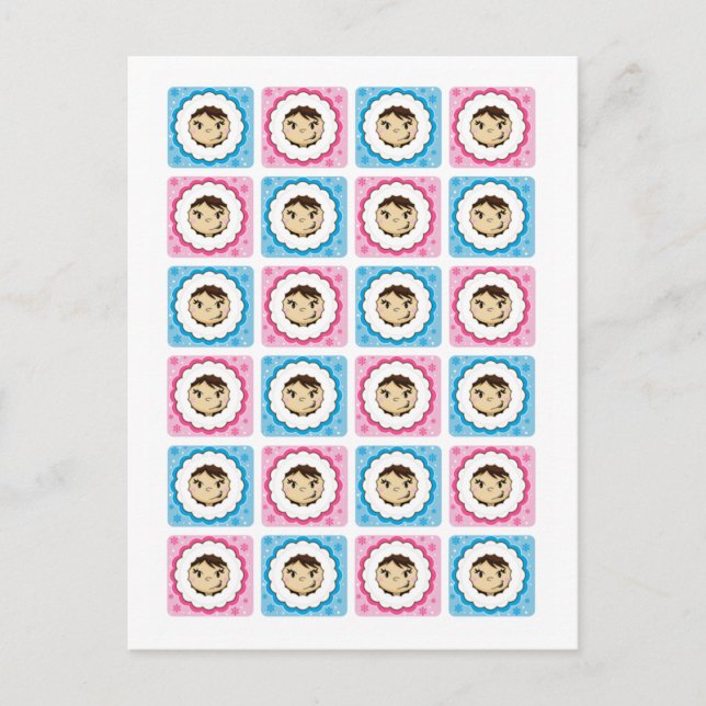 Carte postale Répéter la face Eskimo (Devant)