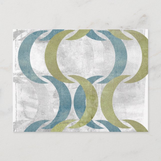 Carte Postale Répétition géométrique III (Devant)