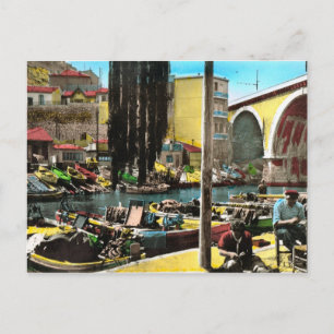 Carte Postale Replica Vintage postcard, Marseille, Fisherman Q