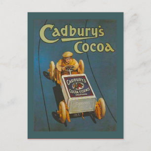 Carte Postale Réplique publicitaire Vintage, Cacao Cadbury