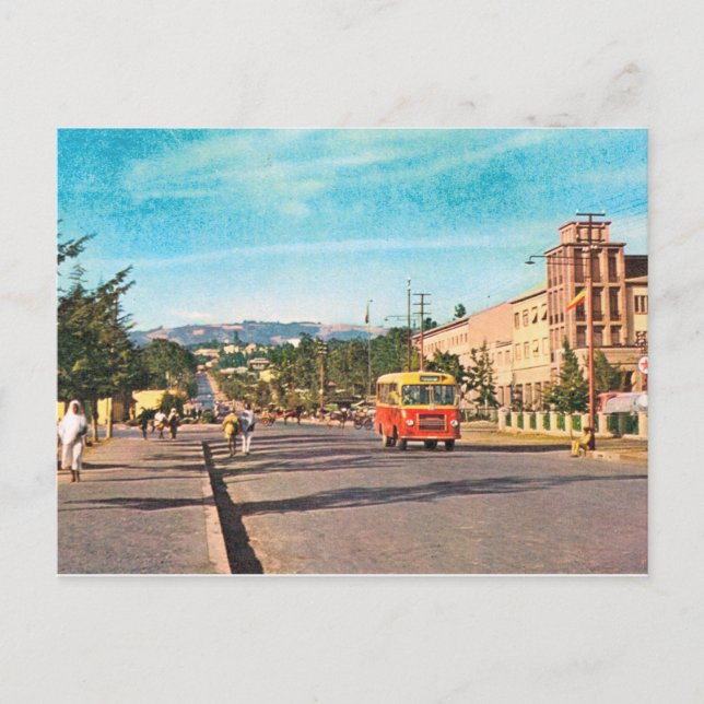 Carte Postale Réplique Vintage Éthiopie, Éthiopie, Addis-Abeba (Devant)