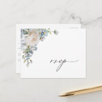 Réponse florale de jardin bleu poussiéreux