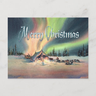 Carte Postale REPOS pour les MUSHERS par SHARON SHARPE