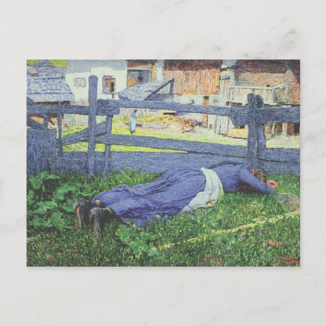 Carte Postale Repose à l'ombre (Devant)