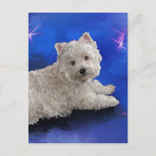 Carte Postale Repose de Westie