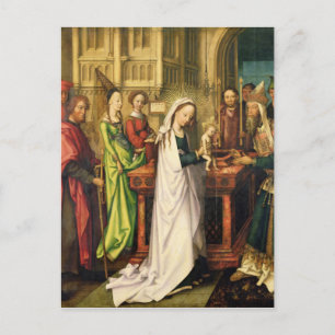 Carte Postale Représentation du Christ dans le Temple, 1500