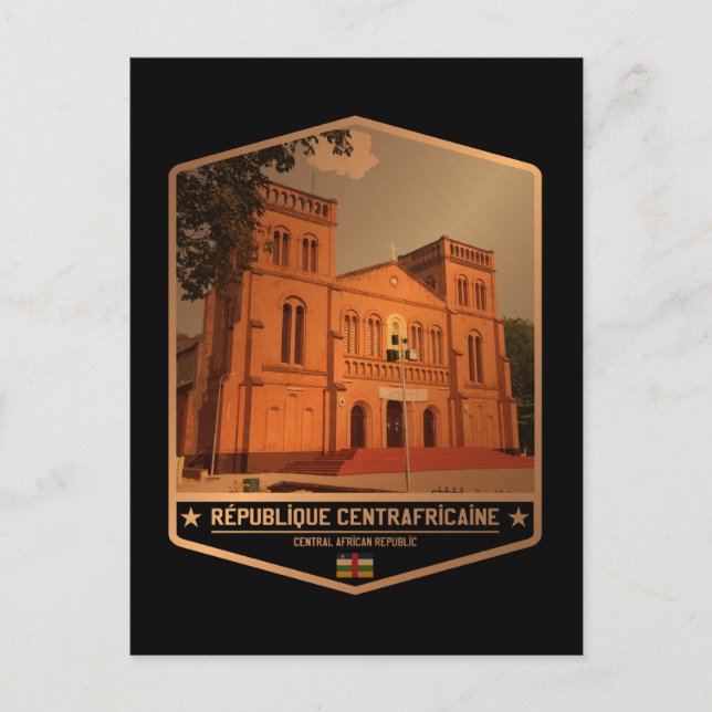 Carte Postale République centrafricaine (Devant)