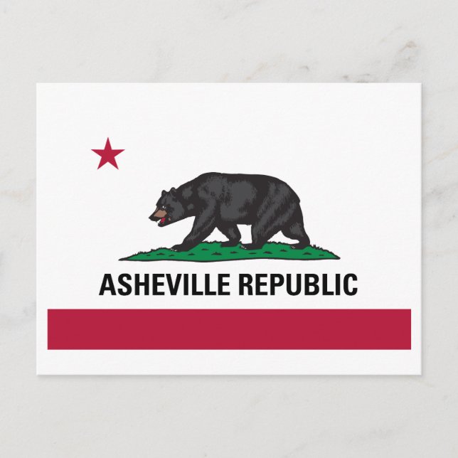 Carte Postale République d'Asheville (Devant)