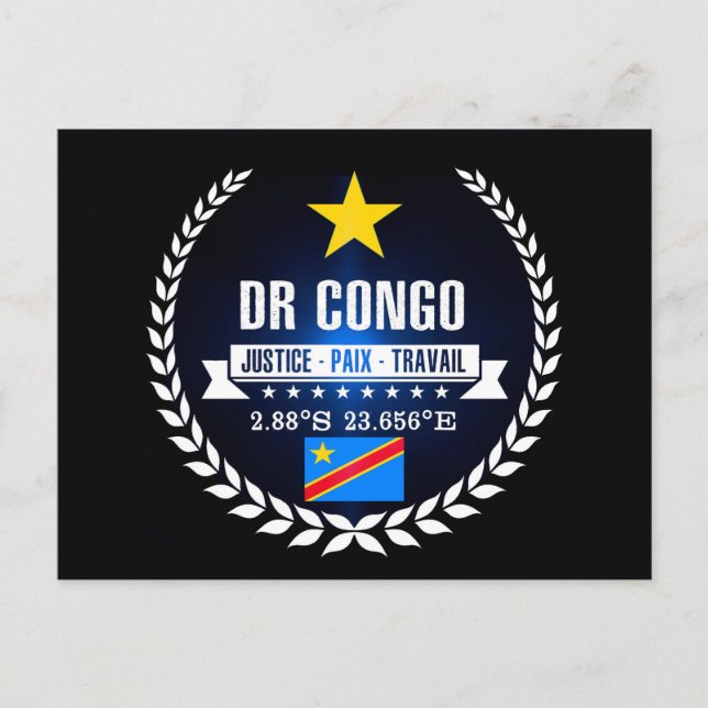 Carte Postale République démocratique du Congo (Devant)