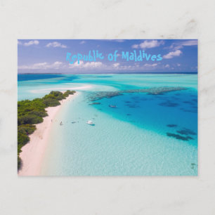 Carte Postale République des Maldives