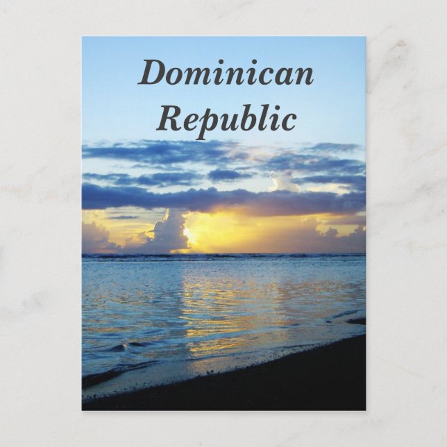 Carte Postale République dominicaine (Devant)