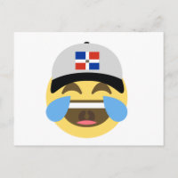 République dominicaine Casquette riant Emoji