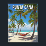 Carte Postale République Dominicaine Punta Cana Beach Travel<br><div class="desc">Punta Cana, située à l'extrémité est de la République Dominicaine, est l'une des destinations de vacances les plus prisées des Caraïbes, connue pour ses longues plages de sable blanc, ses eaux turquoise et ses complexes tout compris. Bordant à la fois l'océan Atlantique et la mer des Caraïbes, Punta Cana est...</div>
