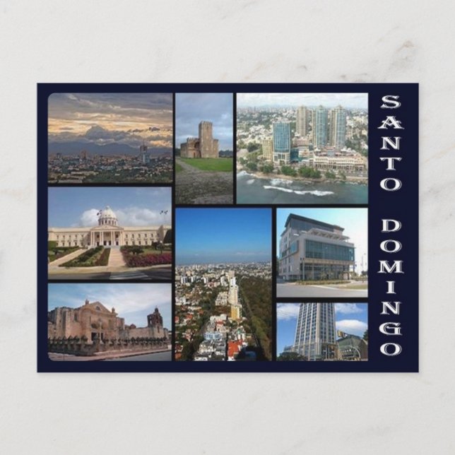 Carte Postale République Dominicaine - Saint-Domingue - (Devant)