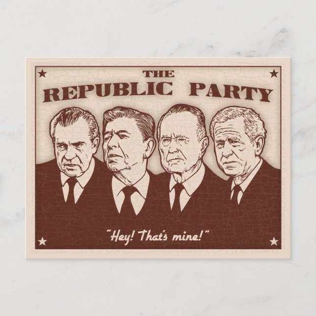 Carte Postale République partie (Devant)