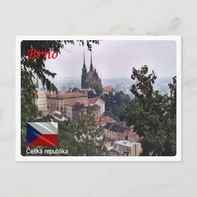 Carte Postale République tchèque - Brno - (Devant)