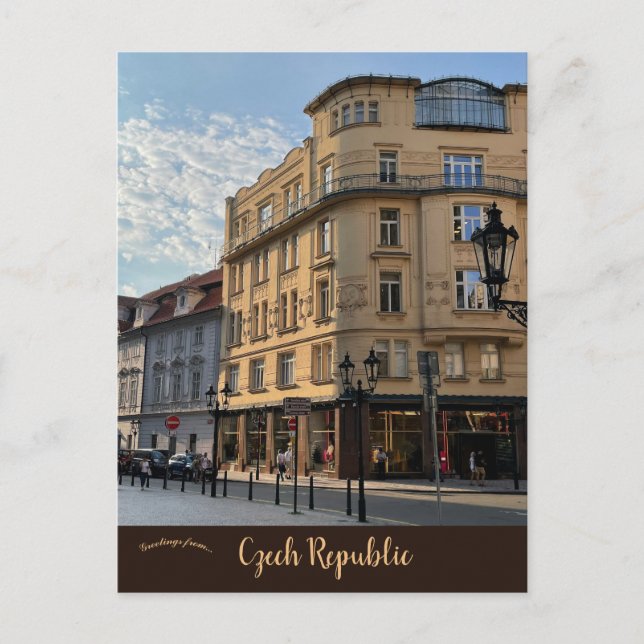 Carte Postale République tchèque de Prague (Devant)