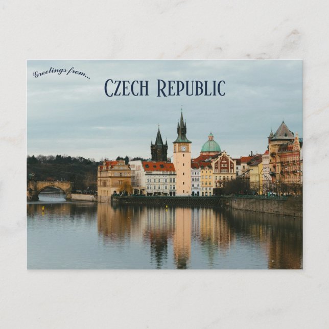 Carte Postale République tchèque de Prague (Devant)