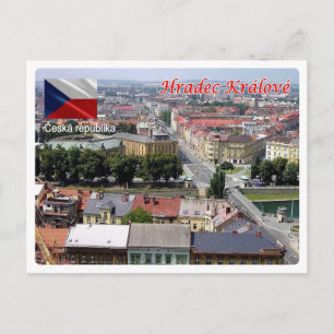 Carte Postale République tchèque - Hradec - Kralové -