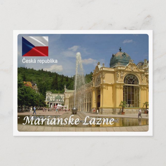 Carte Postale République tchèque - Marianske Lazne - (Devant)