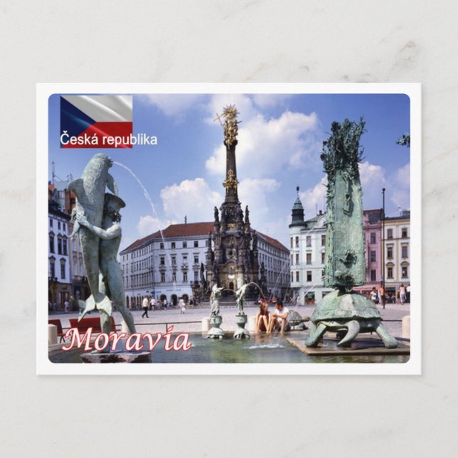 Carte Postale République tchèque - Moravie - (Devant)